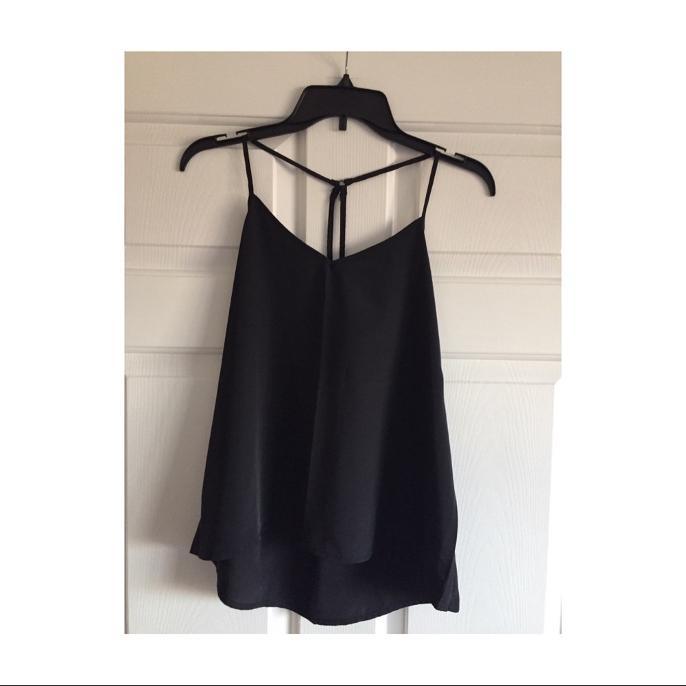 Hollister Black tank top